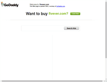 Tablet Screenshot of fivever.com